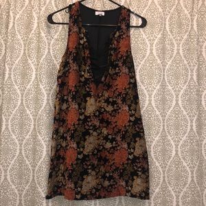 Tobi print dress (size small)